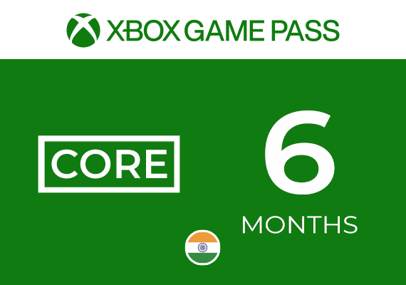 xbox game pass core 6 months key india