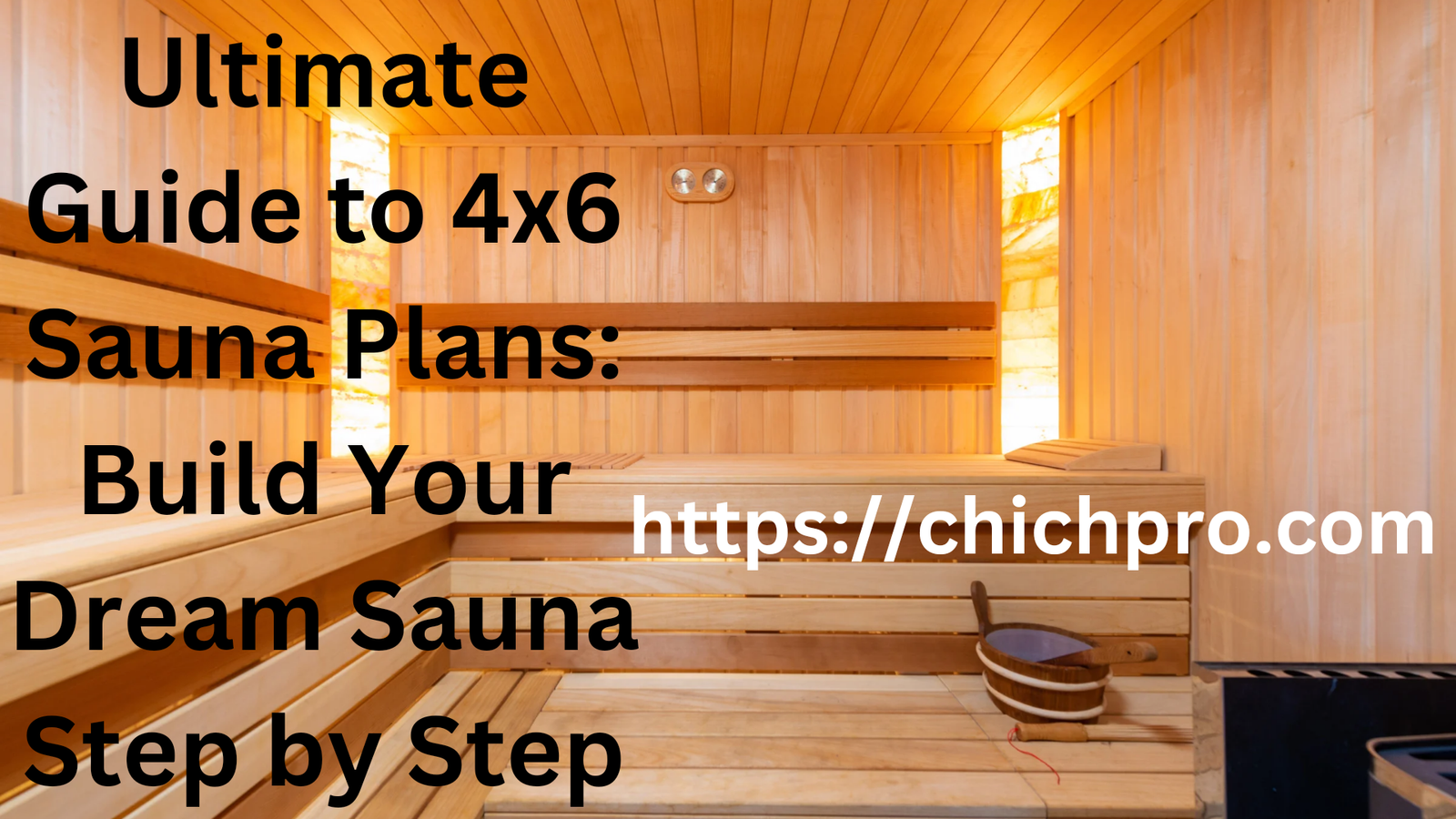 4x6 Sauna Plans