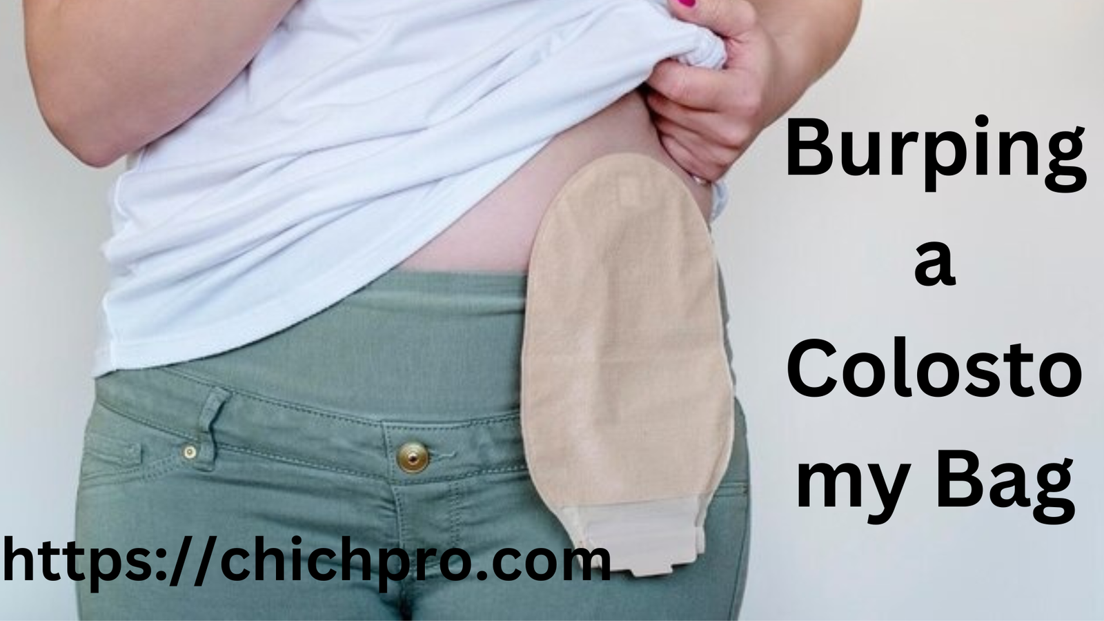 Burping a Colostomy Bag